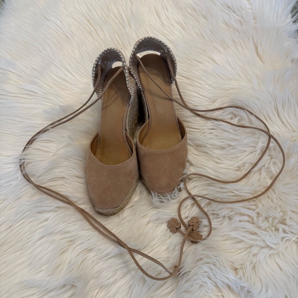 Castañer Carina Espadrille Wedges ASO Kate Middleton - Picture 2 of 11